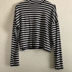 Forever 21 Striped Crop Top